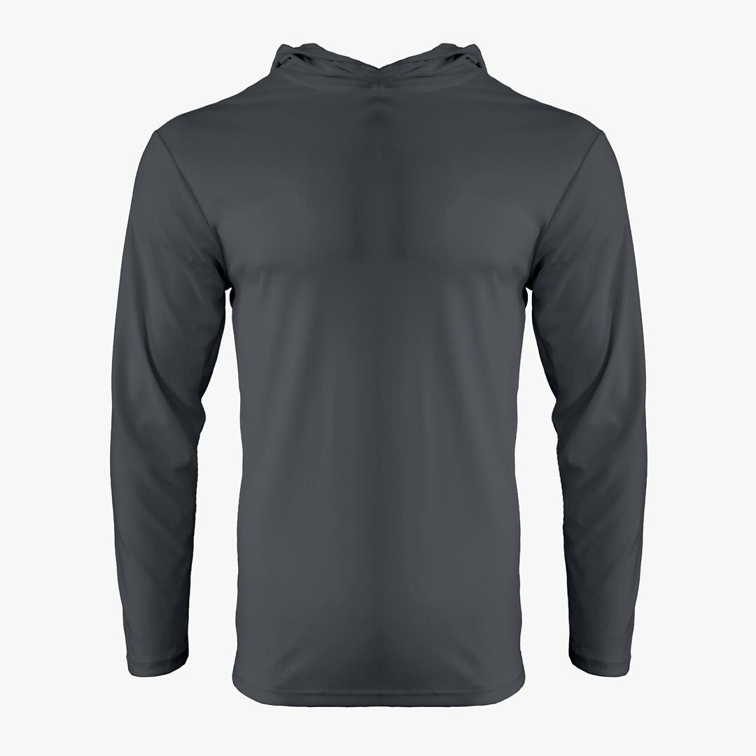 #E258 / Basic Training Men's L/S Hooded Tee (Set-In Sleeves)