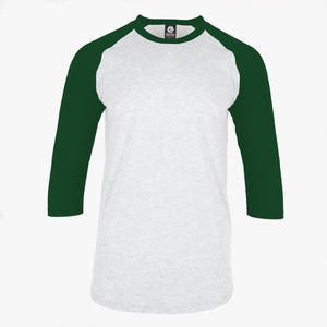 #H226Y / Varsity 3/4 Youth Sleeve Baseball Tee