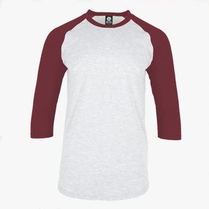 #H226Y / Varsity 3/4 Youth Sleeve Baseball Tee