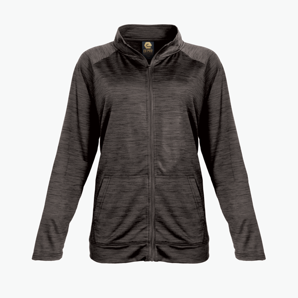 #L250 / Imperial Space Dye Women’s Full Zip Mock-Neck Jacket
