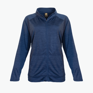 #L250 / Imperial Space Dye Women’s Full Zip Mock-Neck Jacket