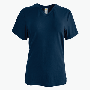 #V171 / Velvet Jersey Women’s V-Neck Tee