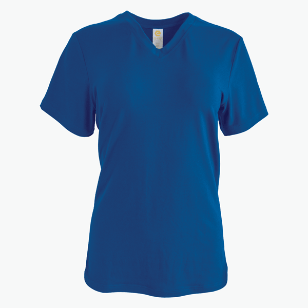 #V171 / Velvet Jersey Women’s V-Neck Tee