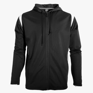 #A811 / Pieced Tricot Hoodie