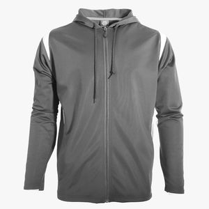 #A811 / Pieced Tricot Hoodie