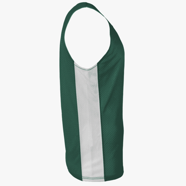 #B110 / Core Mesh Men's Reversible Tank Top (White Panels)