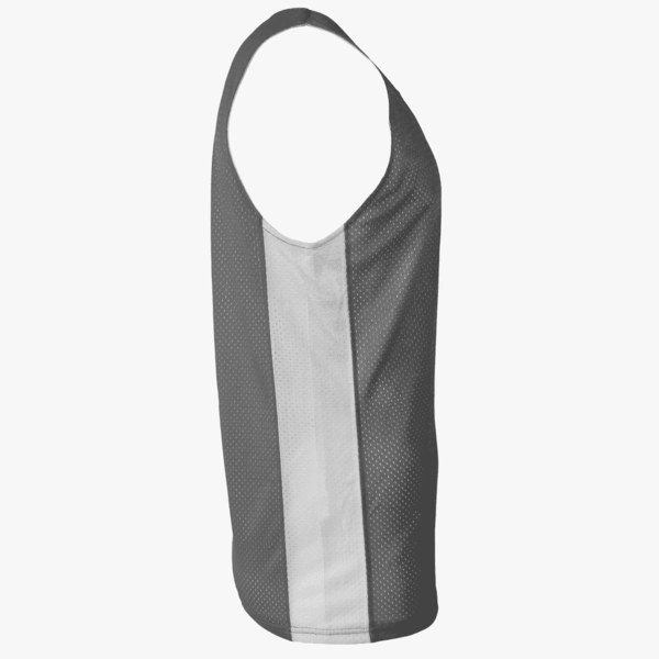 #B110 / Core Mesh Men's Reversible Tank Top (White Panels)