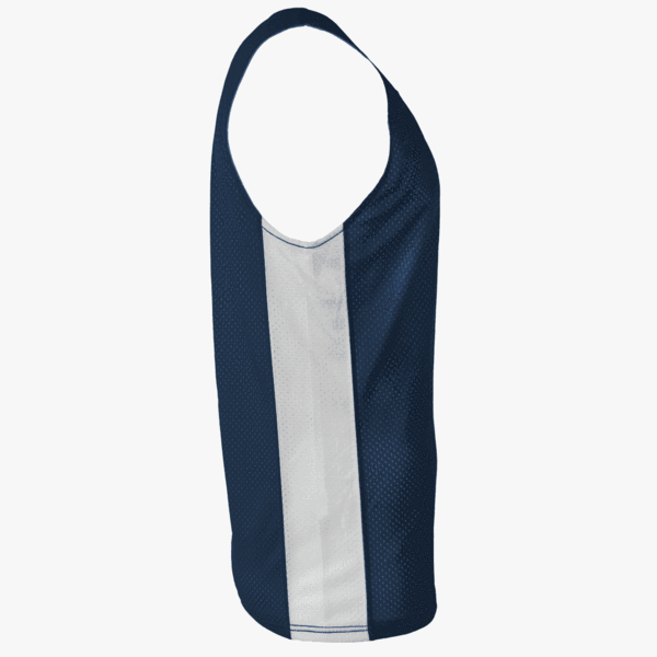 #B110 / Core Mesh Men's Reversible Tank Top (White Panels)