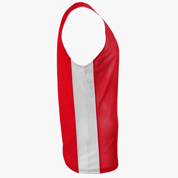 #B110 / Core Mesh Men's Reversible Tank Top (White Panels)
