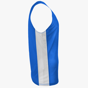 #B110 / Core Mesh Men's Reversible Tank Top (White Panels)