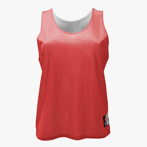 #B157Y / Core Mesh Girl's Reversible Lacrosse Practice Jersey