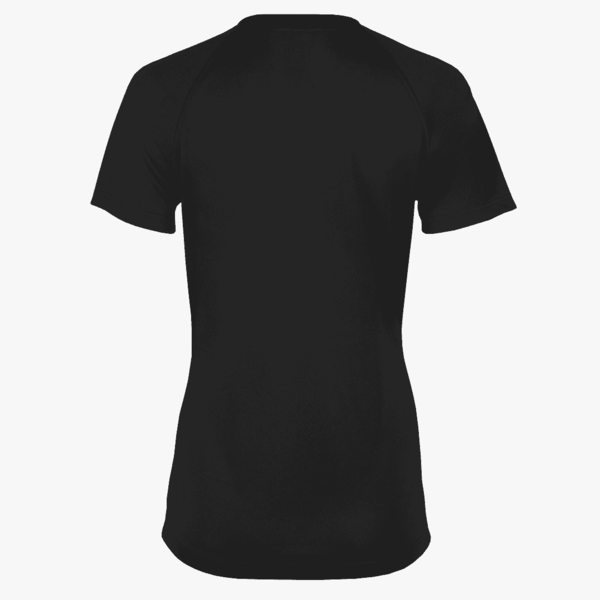 #E117 / Basic Training Women's V-Neck Raglan Tee