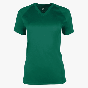 #E117 / Basic Training Women's V-Neck Raglan Tee