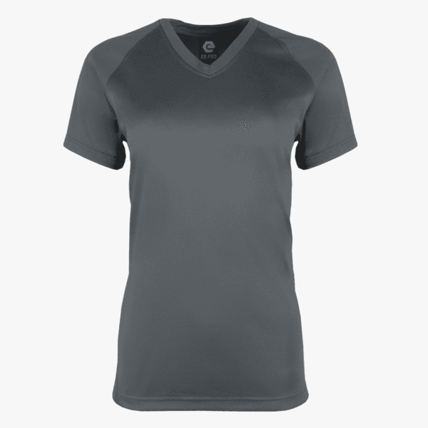 #E117 / Basic Training Women's V-Neck Raglan Tee