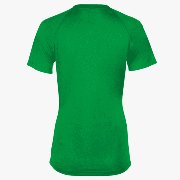 #E117 / Basic Training Women's V-Neck Raglan Tee