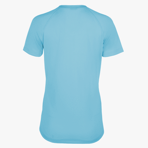 #E117 / Basic Training Women's V-Neck Raglan Tee