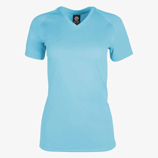 #E117 / Basic Training Women's V-Neck Raglan Tee