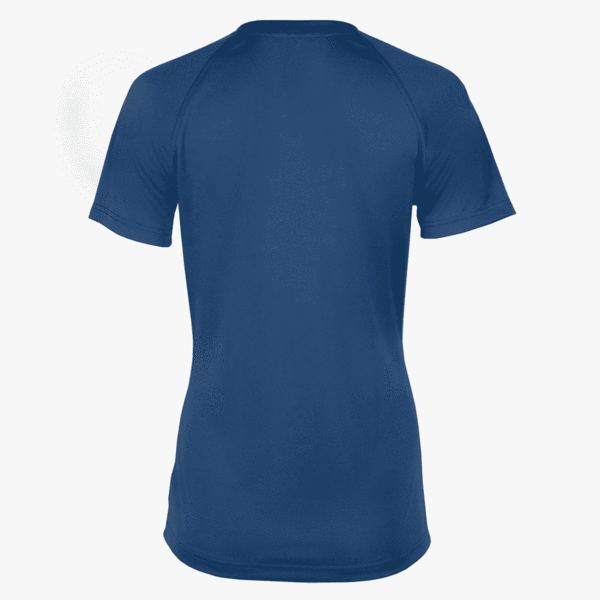 #E117 / Basic Training Women's V-Neck Raglan Tee
