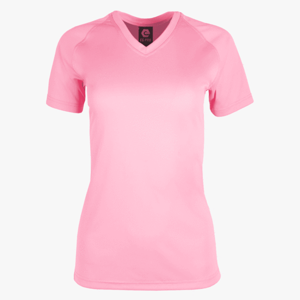 #E117 / Basic Training Women's V-Neck Raglan Tee