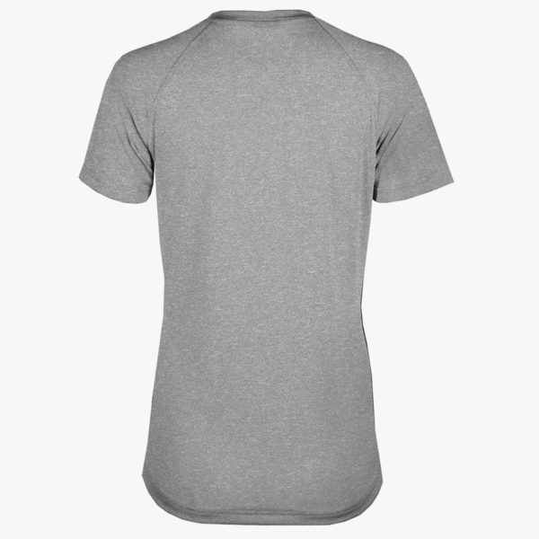 #F103 / Titanium Heather Women's V-Neck Tee