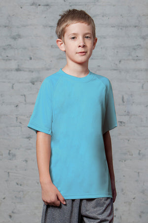 #E118Y / Basic Training Youth Crew Neck Raglan Tee