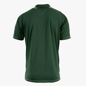 #E127 / Basic Training Men's Striped Polo with Contrast Stitching