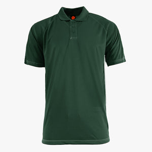 #E127 / Basic Training Men's Striped Polo with Contrast Stitching