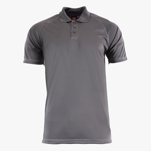 #E127 / Basic Training Men's Striped Polo with Contrast Stitching