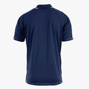 #E127 / Basic Training Men's Striped Polo with Contrast Stitching