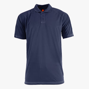 #E127 / Basic Training Men's Striped Polo with Contrast Stitching