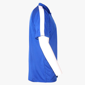#E127 / Basic Training Men's Striped Polo with Contrast Stitching