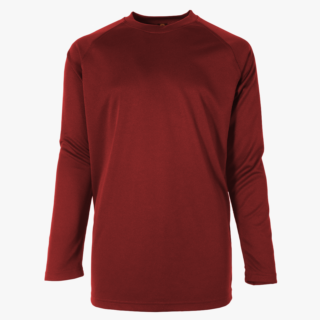 #E237Y / Basic Training Youth L/S Crew Neck Reglan Tee