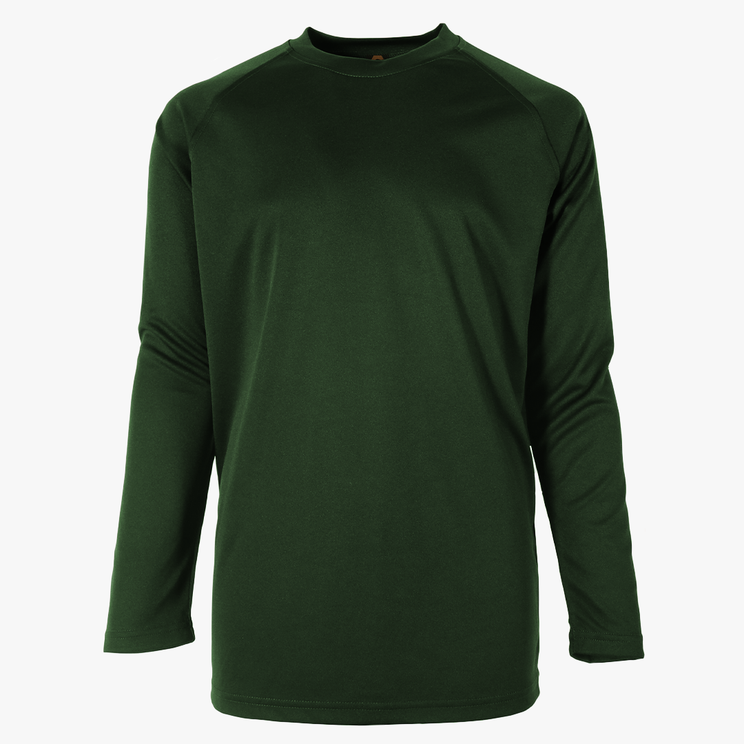 #E237Y / Basic Training Youth L/S Crew Neck Reglan Tee