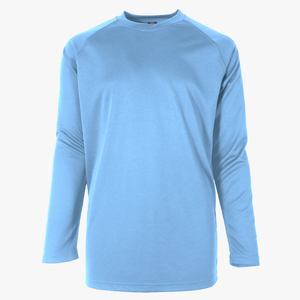 #E237Y / Basic Training Youth L/S Crew Neck Reglan Tee