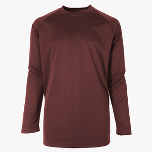 #E237Y / Basic Training Youth L/S Crew Neck Reglan Tee