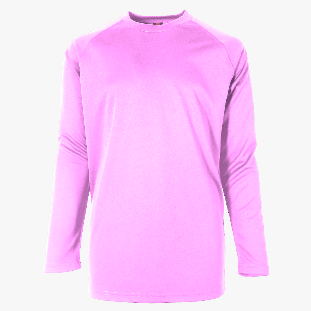 #E237Y / Basic Training Youth L/S Crew Neck Reglan Tee
