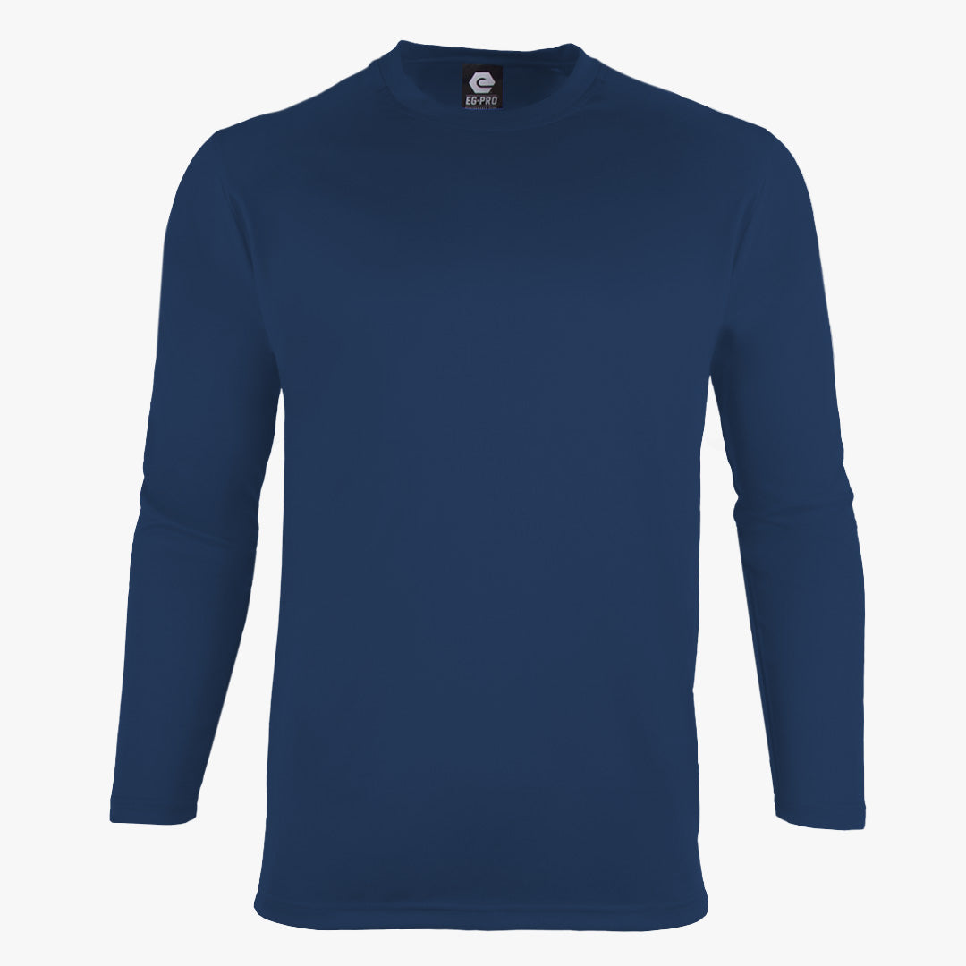 #E247 / Basic Training Men's L/S Crew Neck Tee (Set-In Sleeves)