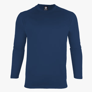 #E247 / Basic Training Men's L/S Crew Neck Tee (Set-In Sleeves)