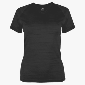 #G122 / Defender Heather Women's V-Neck Tee