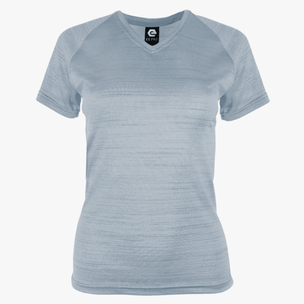 #G122 / Defender Heather Women's V-Neck Tee