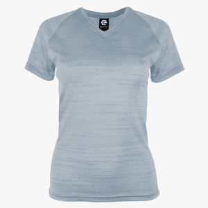 #G122 / Defender Heather Women's V-Neck Tee