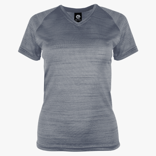 #G122 / Defender Heather Women's V-Neck Tee