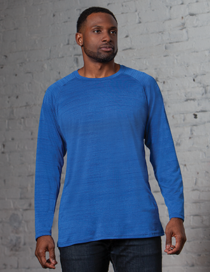 #G211 / Defender Heather Men's Long Sleeve Tee