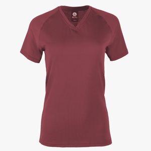 #H123 / Varsity Women's V-Neck Tee