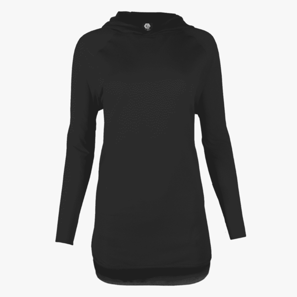 #H212 / Varsity Lightweight Droptail Long Sleeve Hoodie (Unisex)