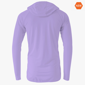 #H212 / Varsity Lightweight Droptail Long Sleeve Hoodie (Unisex)