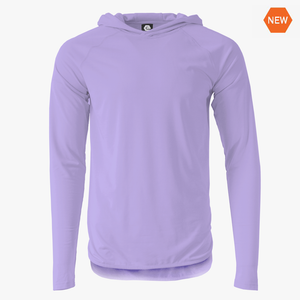 #H212 / Varsity Lightweight Droptail Long Sleeve Hoodie (Unisex)