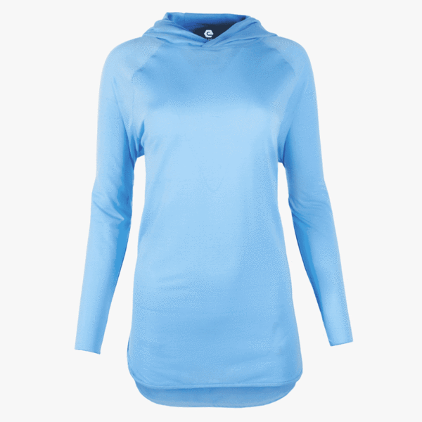 #H212 / Varsity Lightweight Droptail Long Sleeve Hoodie (Unisex)