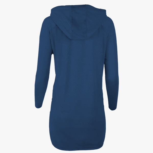 #H212 / Varsity Lightweight Droptail Long Sleeve Hoodie (Unisex)
