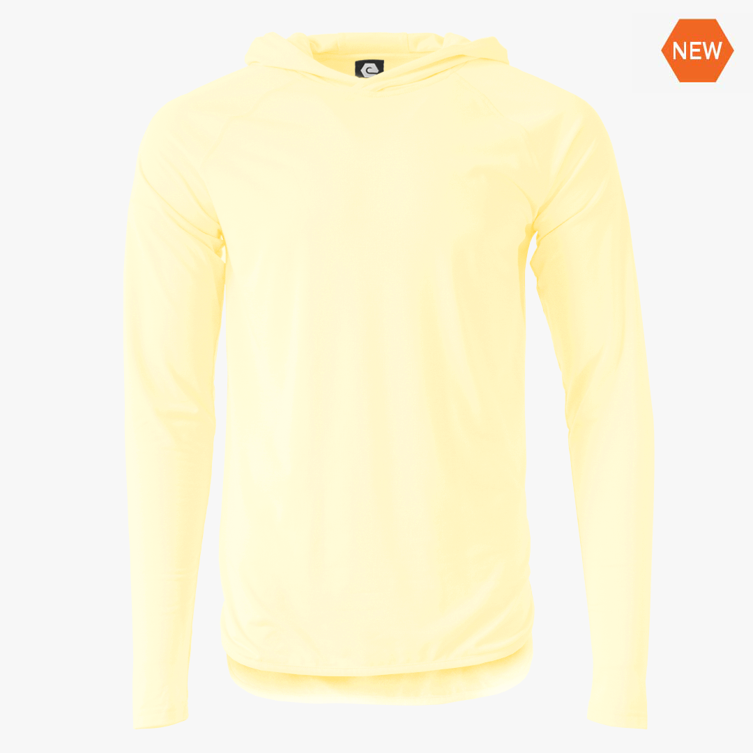 #H212 / Varsity Lightweight Droptail Long Sleeve Hoodie (Unisex)